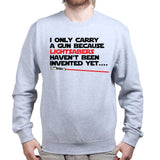 Unisex Gun And Lightsaber Sweatshirt Style001