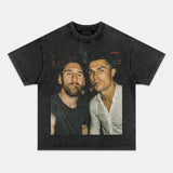 LIONEL MESSI & CRISTIANO RONALDO TEE Style002