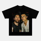 LIONEL MESSI & CRISTIANO RONALDO TEE Style002