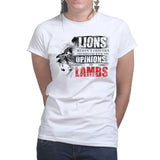 Ladies Lions Don't Lose Sleep T-shirt Style001