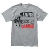 Men's Lions Don't Lose Sleep T-shirt Style001