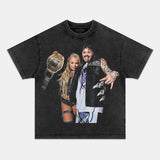 LIV MORGAN & DOMINIK MYSTERIO TEE. 7.15