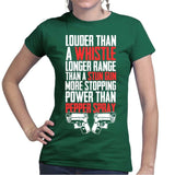 Best Crime Deterrent Ladies T-shirt Style001