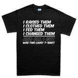 Lousy Shirt Dad Men's T-shirt Style001