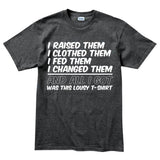 Lousy Shirt Dad Men's T-shirt Style001