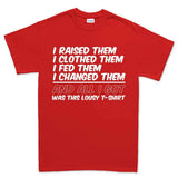 Lousy Shirt Dad Men's T-shirt Style001