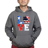 Unisex Love America Hoodie Style001