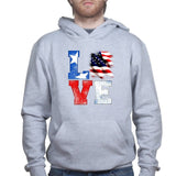 Unisex Love America Hoodie Style001