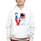 Unisex Love America Hoodie Style001
