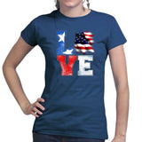 Ladies Love America T-shirt Style001