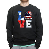 Unisex Love America Sweatshirt Style001