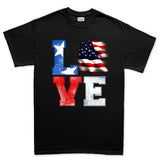 Men's Love America T-shirt Style001