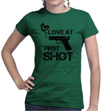 Love At First Shot Ladies T-shirt Style001