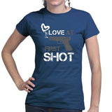 Love At First Shot Ladies T-shirt Style001