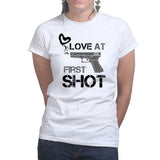Love At First Shot Ladies T-shirt Style001