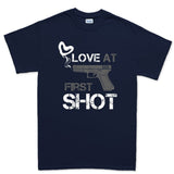Love At First Shot Men's T-shirt Style001
