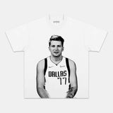 LUKA DONCIC WHITE TEE Style001