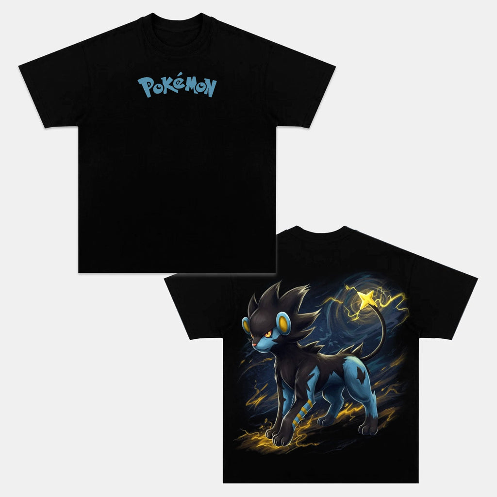 LUXRAY UNISEX ANIME INSPIRED VINTAGE OVERSIZED TEEä¸¨POKÃ‰MON-[DS]