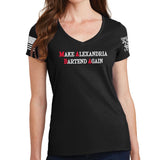 Ladies MABA V-Neck T-shirt Style001