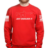 Just Shoulder It Sweatshirt