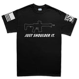 Just Shoulder It Men's T-shirt Style001
