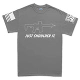 Just Shoulder It Men's T-shirt Style001