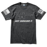 Just Shoulder It Men's T-shirt Style001