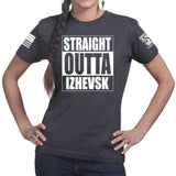 Straight Outta Izhevsk Ladies T-shirt
