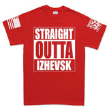 Straight Outta Izhevsk Mens T-shirt Style001