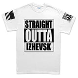 Straight Outta Izhevsk Mens T-shirt Style001
