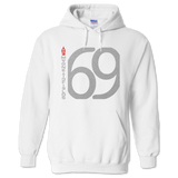 69LS Silver Jubilee Anniversary Edition (Silver Print) Pullover Hoodie