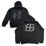 69LS Silver Jubilee Anniversary Edition (Silver on Black) Pullover Hoodie