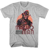 Macho Man - Mackin & Smackin - Short Sleeve - Heather - Adult - T-Shirt