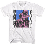 Macho Man - Randy Savage - American Classics - Solid White Adult Short Sleeve T-Shirt
