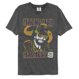 Macho Man - Madness - American Classics - Gray Solid Adult Short Sleeve Comfort Color T-Shirt