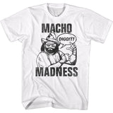 Macho Man - Diggit - Short Sleeve - Adult - T-Shirt