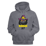 Macho Man - Savage AF - Long Sleeve - Heather - Adult - Hoodie