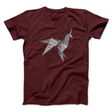 Origami Unicorn Funny Movie Men/Unisex T-Shirt