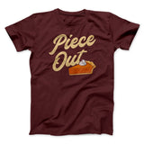 Piece Out Funny Thanksgiving Men/Unisex T-Shirt