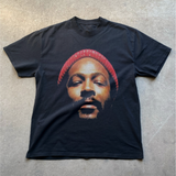 MVRVIN GVYE HEAVYWEIGHT BLACK T-SHIRT