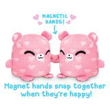 TeeTurtle Reversible Bear Plushmate (Hearts)