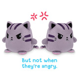 TeeTurtle Reversible Cat & Kittencorn Plushmate