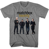 Matchbox Twenty - Band Members - American Classics - Heather Gray Adult Short Sleeve T-Shirt