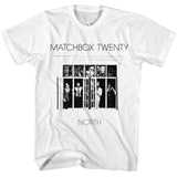 Matchbox Twenty - North - American Classics - Solid White Adult Short Sleeve T-Shirt