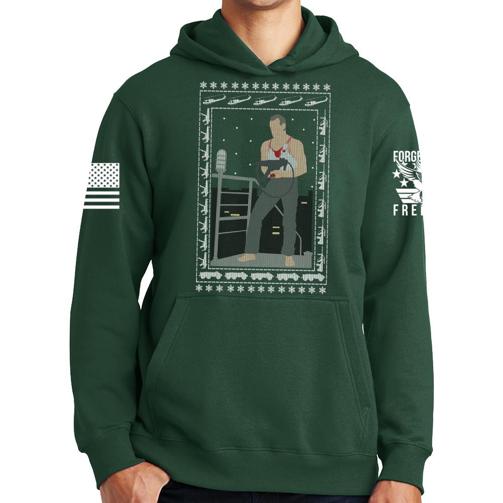 John McLane Ugly Christmas Hoodie Style001