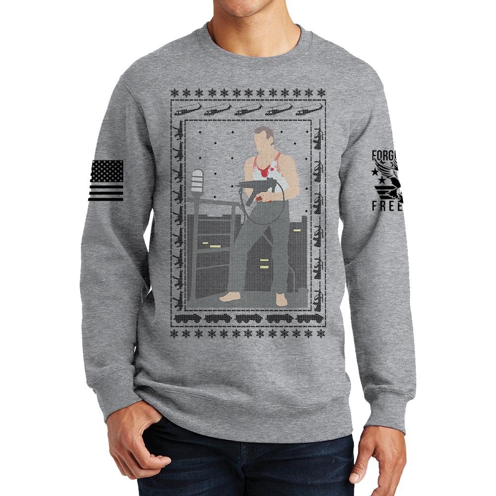 John McLane Ugly Christmas Sweatshirt Style001