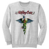 Motley Crue - Dr Feel Good - Long Sleeve - Heather - Adult - Sweatshirt