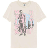 Miles Davis - One Night Only Cityscape - American Classics - Off-White Solid Adult Short Sleeve Comfort Color T-Shirt