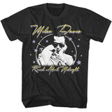 Miles Davis - Round About Midnight Stars - American Classics - Gray Front Print Adult Short Sleeve T-Shirt