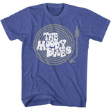 Moody Blues - Record Player - American Classics - Heather Blue Adult Short Sleeve T-Shirt